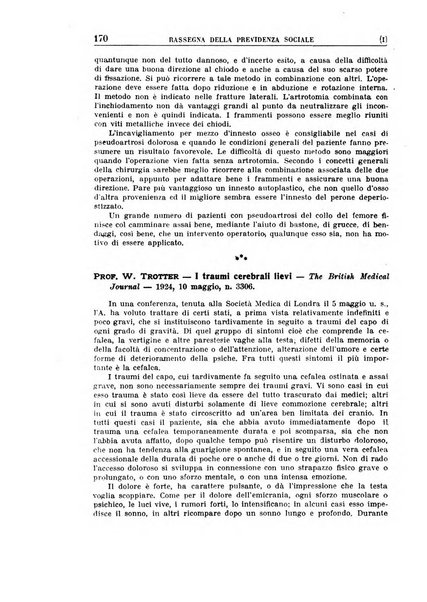 Rassegna della previdenza sociale assicurazioni e legislazione sociale, infortuni e igiene del lavoro