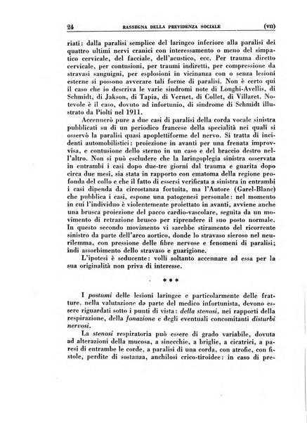 Rassegna della previdenza sociale assicurazioni e legislazione sociale, infortuni e igiene del lavoro