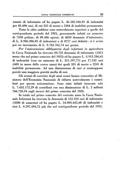 Rassegna della previdenza sociale assicurazioni e legislazione sociale, infortuni e igiene del lavoro