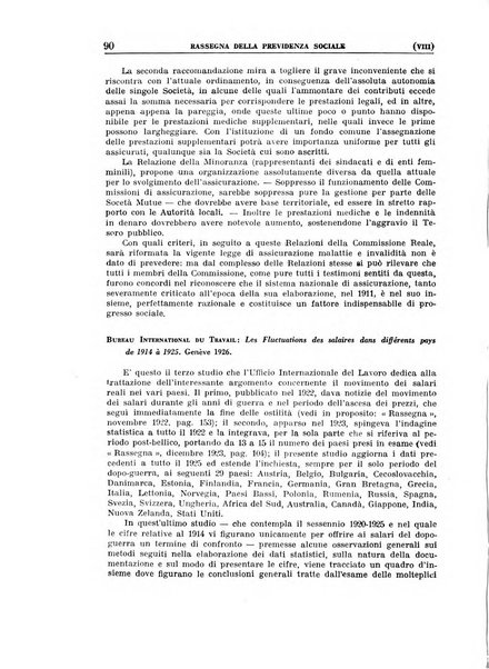 Rassegna della previdenza sociale assicurazioni e legislazione sociale, infortuni e igiene del lavoro