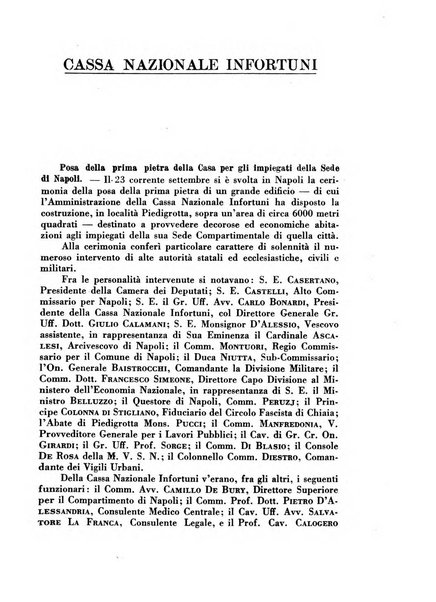 Rassegna della previdenza sociale assicurazioni e legislazione sociale, infortuni e igiene del lavoro