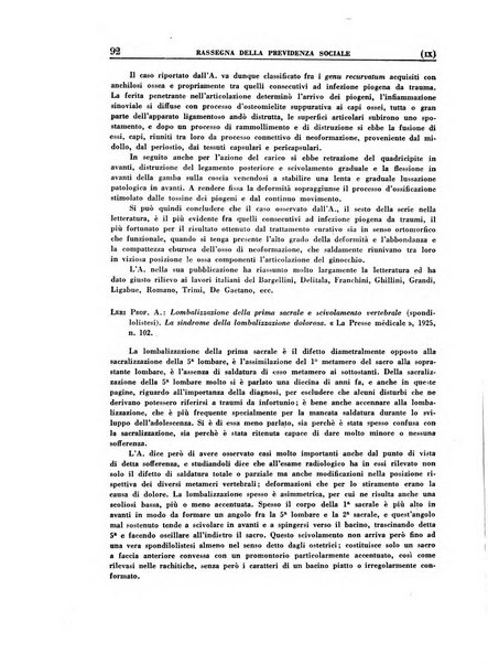 Rassegna della previdenza sociale assicurazioni e legislazione sociale, infortuni e igiene del lavoro