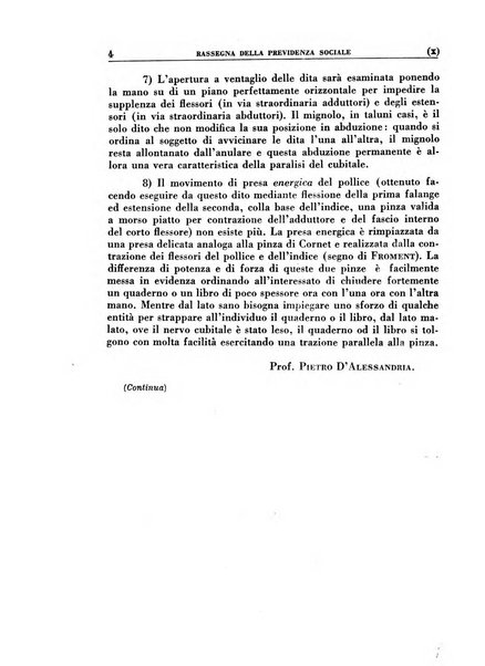 Rassegna della previdenza sociale assicurazioni e legislazione sociale, infortuni e igiene del lavoro