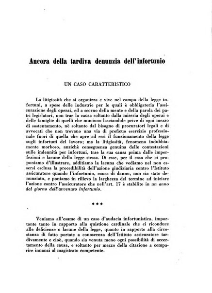 Rassegna della previdenza sociale assicurazioni e legislazione sociale, infortuni e igiene del lavoro