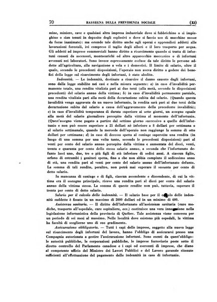 Rassegna della previdenza sociale assicurazioni e legislazione sociale, infortuni e igiene del lavoro