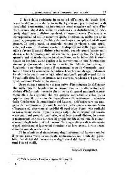 Rassegna della previdenza sociale assicurazioni e legislazione sociale, infortuni e igiene del lavoro