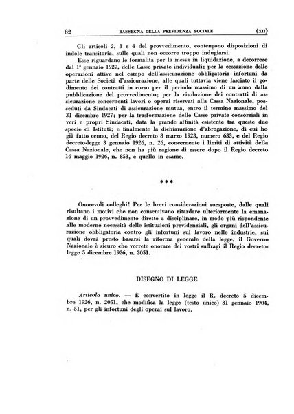 Rassegna della previdenza sociale assicurazioni e legislazione sociale, infortuni e igiene del lavoro