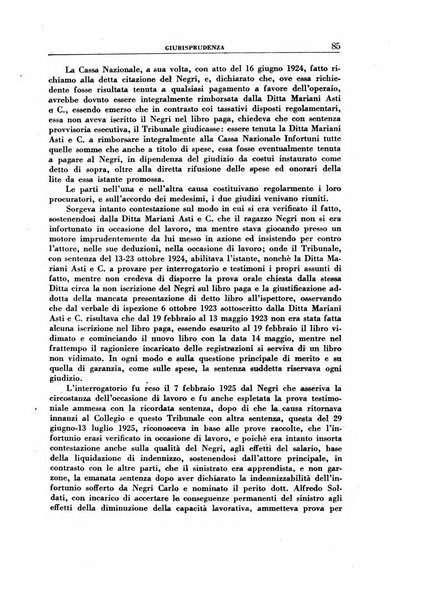 Rassegna della previdenza sociale assicurazioni e legislazione sociale, infortuni e igiene del lavoro