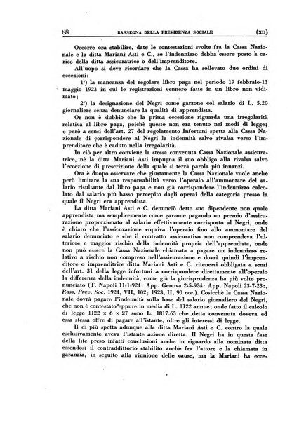 Rassegna della previdenza sociale assicurazioni e legislazione sociale, infortuni e igiene del lavoro