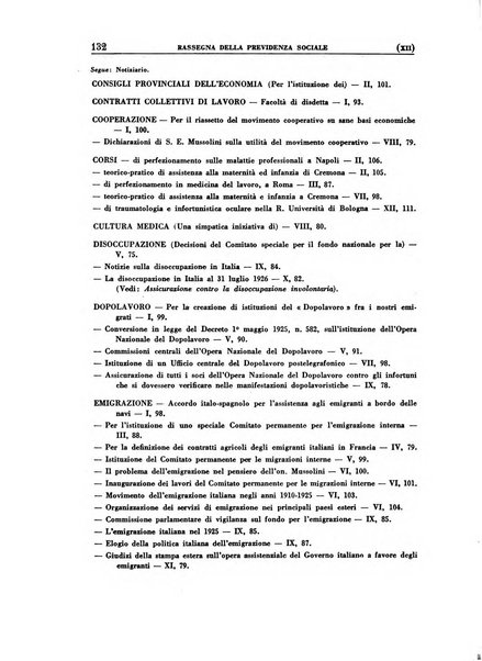 Rassegna della previdenza sociale assicurazioni e legislazione sociale, infortuni e igiene del lavoro