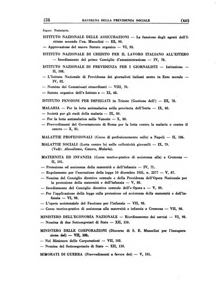 Rassegna della previdenza sociale assicurazioni e legislazione sociale, infortuni e igiene del lavoro