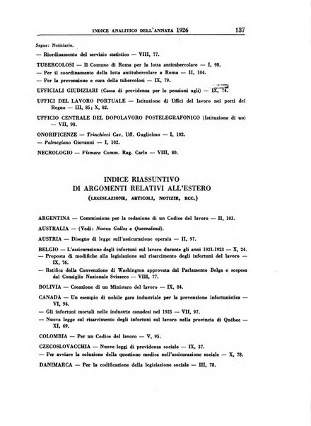 Rassegna della previdenza sociale assicurazioni e legislazione sociale, infortuni e igiene del lavoro