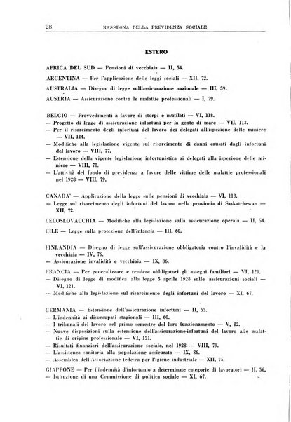 Rassegna della previdenza sociale assicurazioni e legislazione sociale, infortuni e igiene del lavoro