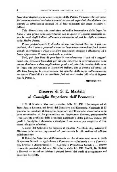 Rassegna della previdenza sociale assicurazioni e legislazione sociale, infortuni e igiene del lavoro