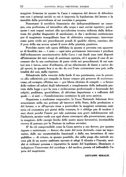 Rassegna della previdenza sociale assicurazioni e legislazione sociale, infortuni e igiene del lavoro