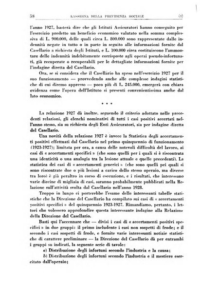 Rassegna della previdenza sociale assicurazioni e legislazione sociale, infortuni e igiene del lavoro