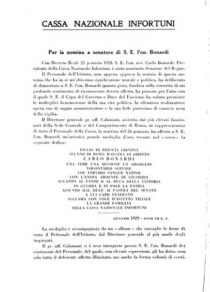 Rassegna della previdenza sociale assicurazioni e legislazione sociale, infortuni e igiene del lavoro