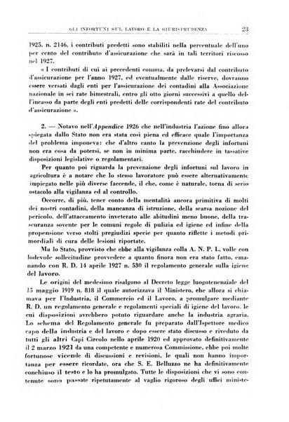 Rassegna della previdenza sociale assicurazioni e legislazione sociale, infortuni e igiene del lavoro