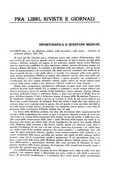 Rassegna della previdenza sociale assicurazioni e legislazione sociale, infortuni e igiene del lavoro