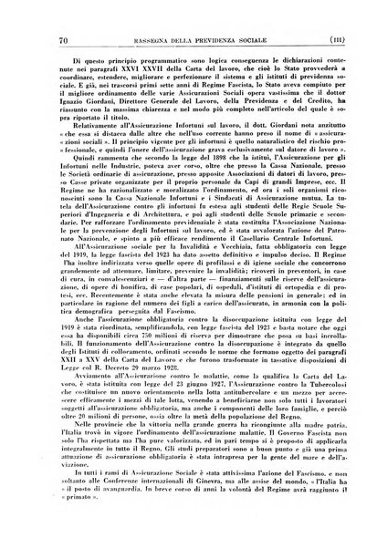 Rassegna della previdenza sociale assicurazioni e legislazione sociale, infortuni e igiene del lavoro