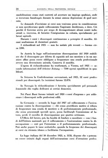 Rassegna della previdenza sociale assicurazioni e legislazione sociale, infortuni e igiene del lavoro