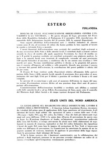 Rassegna della previdenza sociale assicurazioni e legislazione sociale, infortuni e igiene del lavoro