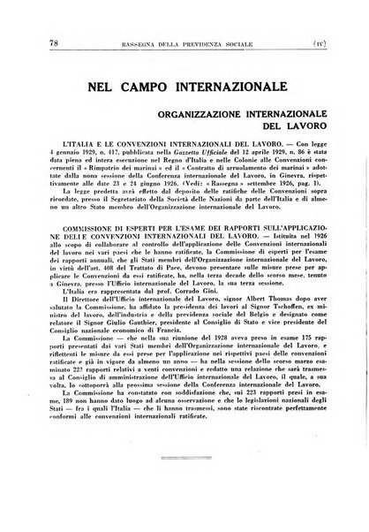 Rassegna della previdenza sociale assicurazioni e legislazione sociale, infortuni e igiene del lavoro