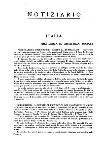 Rassegna della previdenza sociale assicurazioni e legislazione sociale, infortuni e igiene del lavoro