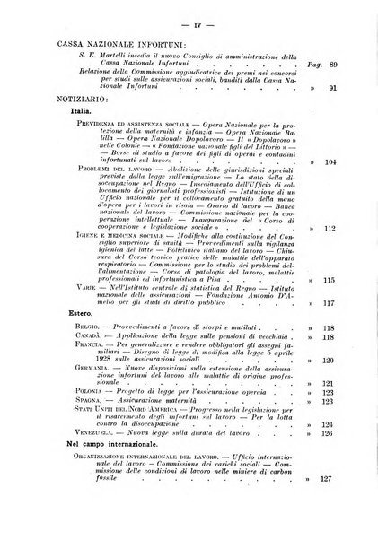 Rassegna della previdenza sociale assicurazioni e legislazione sociale, infortuni e igiene del lavoro