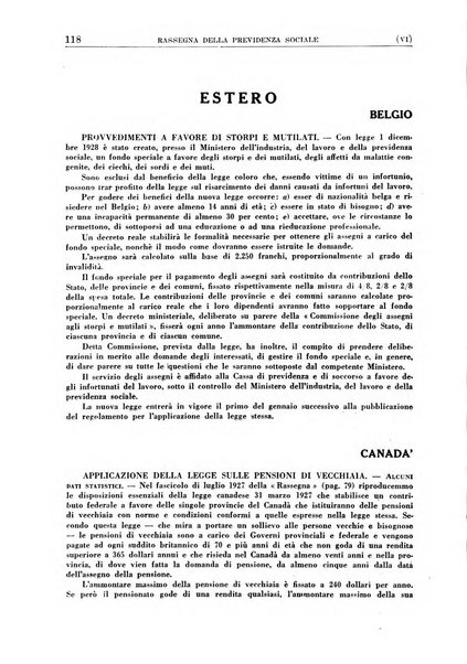 Rassegna della previdenza sociale assicurazioni e legislazione sociale, infortuni e igiene del lavoro