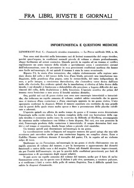 Rassegna della previdenza sociale assicurazioni e legislazione sociale, infortuni e igiene del lavoro