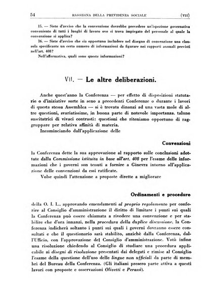 Rassegna della previdenza sociale assicurazioni e legislazione sociale, infortuni e igiene del lavoro