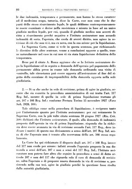 Rassegna della previdenza sociale assicurazioni e legislazione sociale, infortuni e igiene del lavoro