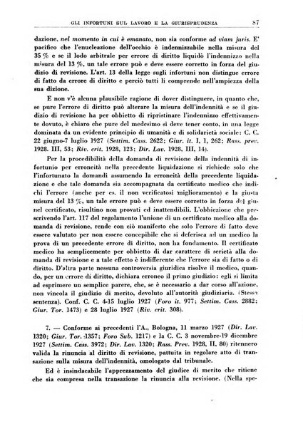 Rassegna della previdenza sociale assicurazioni e legislazione sociale, infortuni e igiene del lavoro