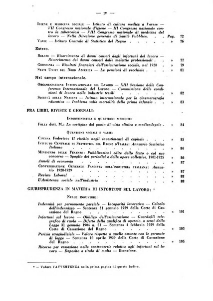 Rassegna della previdenza sociale assicurazioni e legislazione sociale, infortuni e igiene del lavoro