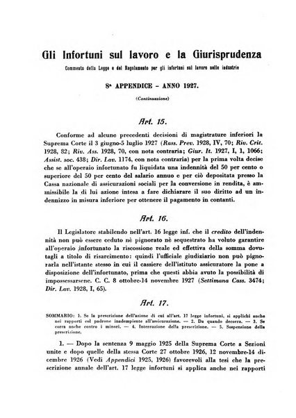 Rassegna della previdenza sociale assicurazioni e legislazione sociale, infortuni e igiene del lavoro