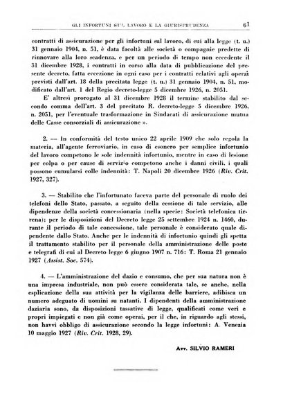 Rassegna della previdenza sociale assicurazioni e legislazione sociale, infortuni e igiene del lavoro