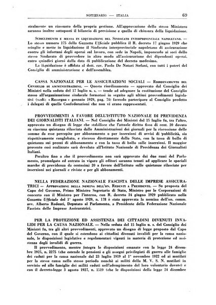 Rassegna della previdenza sociale assicurazioni e legislazione sociale, infortuni e igiene del lavoro