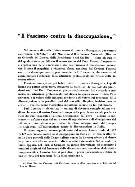 Rassegna della previdenza sociale assicurazioni e legislazione sociale, infortuni e igiene del lavoro