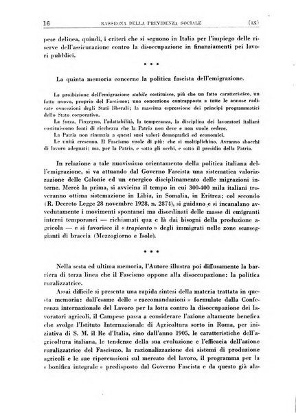 Rassegna della previdenza sociale assicurazioni e legislazione sociale, infortuni e igiene del lavoro