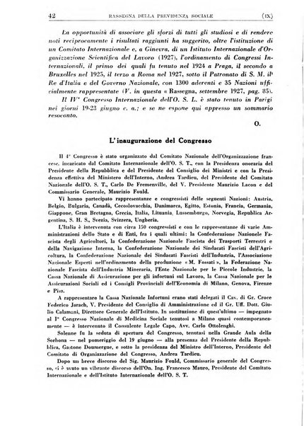 Rassegna della previdenza sociale assicurazioni e legislazione sociale, infortuni e igiene del lavoro