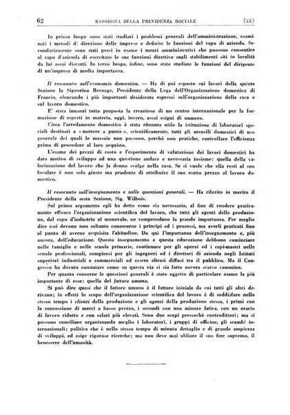 Rassegna della previdenza sociale assicurazioni e legislazione sociale, infortuni e igiene del lavoro