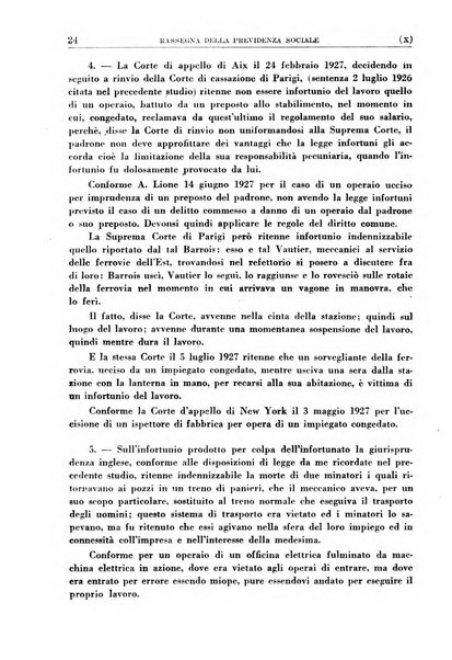 Rassegna della previdenza sociale assicurazioni e legislazione sociale, infortuni e igiene del lavoro