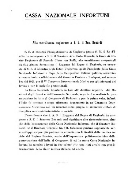 Rassegna della previdenza sociale assicurazioni e legislazione sociale, infortuni e igiene del lavoro