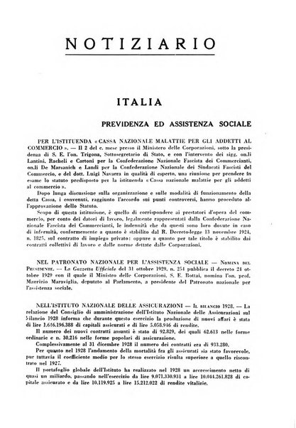 Rassegna della previdenza sociale assicurazioni e legislazione sociale, infortuni e igiene del lavoro