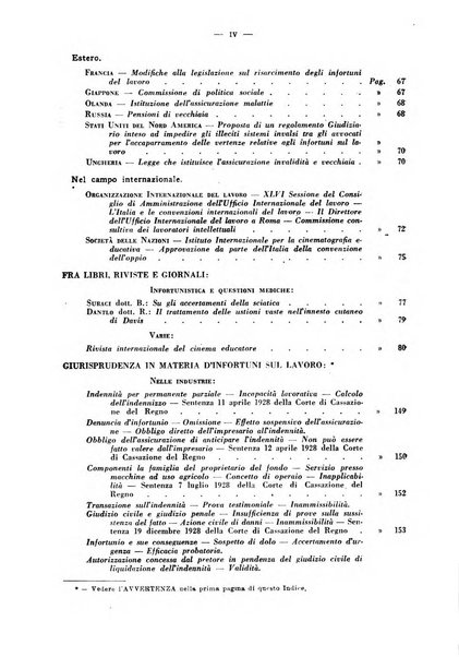 Rassegna della previdenza sociale assicurazioni e legislazione sociale, infortuni e igiene del lavoro