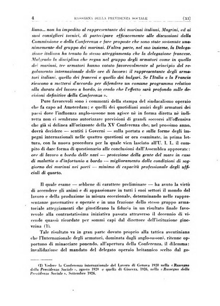 Rassegna della previdenza sociale assicurazioni e legislazione sociale, infortuni e igiene del lavoro