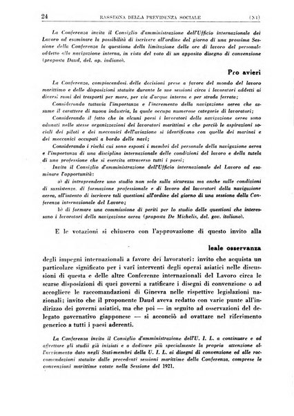 Rassegna della previdenza sociale assicurazioni e legislazione sociale, infortuni e igiene del lavoro