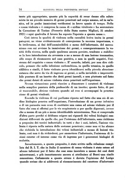 Rassegna della previdenza sociale assicurazioni e legislazione sociale, infortuni e igiene del lavoro