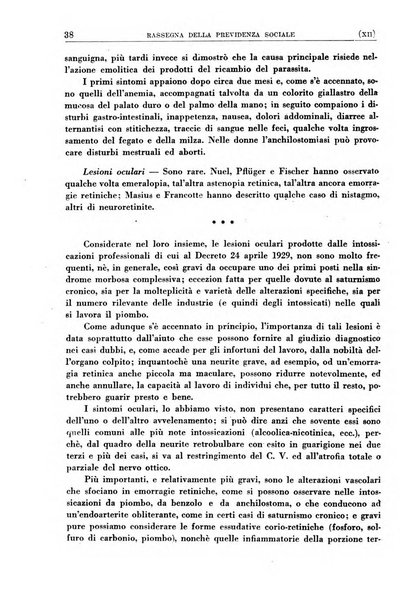 Rassegna della previdenza sociale assicurazioni e legislazione sociale, infortuni e igiene del lavoro